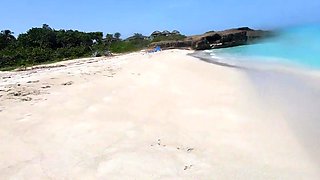 Swimming Naked in Cuba's Atlantic Ocean Waters