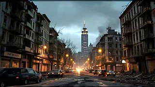 Fallout City - AI Generated