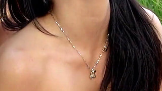 Busty Blondes Wild Outdoor Threesome