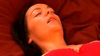 Brunette Camilla Vibrating her Pink Pussy by Yanks: Amateur, Milf  Professional Porn