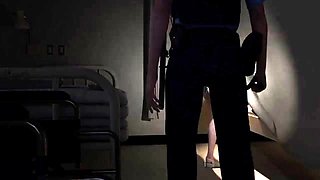 Hot 3D redhead licking a pussy while getting fucked