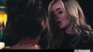 Lexi Lamour & Ava Amira Makes Her Girl Shake On Her Tongue