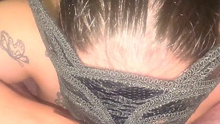 BBW Wife Shows off Bottomless Throat