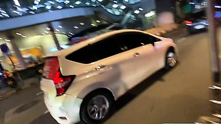 Big tits Thai teen really gets into it