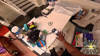 Golden Goddess Unleashes Punishment on Omgiana's Craving Bottom