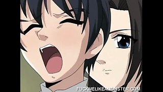 Japanese hentai slut tied up and fucked hard