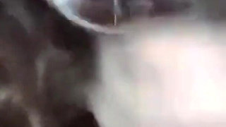 Sucking BBC Back of My Car Moaning and Groaning
