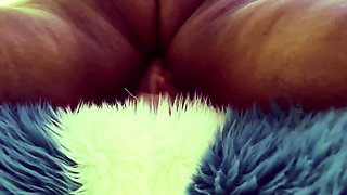 Fucking my short furry girlfriend on the couch