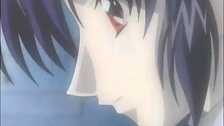 Cum covered japanese anime slut in fuck session gets banged