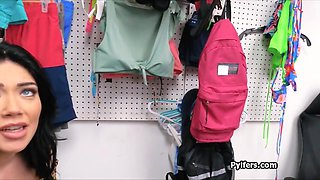 Mall cop enjoys banging suspects big juggs