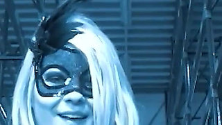 German Domination Scene - Blonde in Fetish Gear