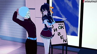 Akeno has a surprise for me - DXD NTR Madness Series
