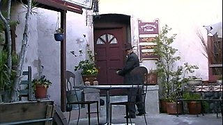 Amateur milf outdoors blowjob and fucking