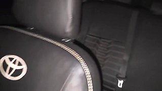 Two Hot Girls Caught Him Masturbating Inside The Car And Helped Him Cum