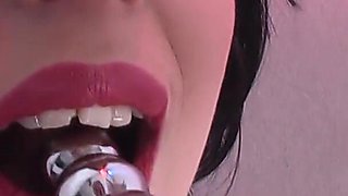 Sarina - The dark-haired stockings girly