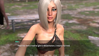 The Lust City - Busty Ebony MILF Dresses up for Me