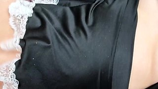 Amateur redhead poses and masturbates with toys