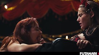 Hot girls love when their futanari partners give them a huge facials compilation