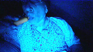 sissy girl in her new dress