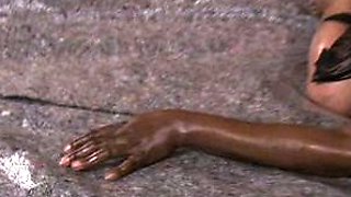Hot Black Maid Does Some Webcam Black and Ebony