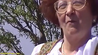 Public Sex With 86 Years Old Mom