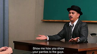 HORNY BARRIO - AT SCHOOL . Nicole Zurich Sara Blonde