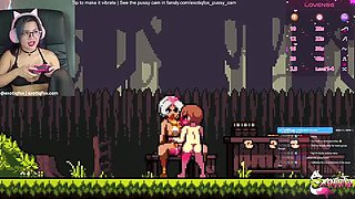 ExotiqFox JOI Solo Masturbation - Cute Asian Gamer Girl Live Stream Part 1