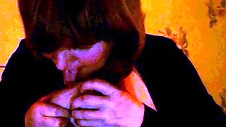 Mature Russian Amateur Irina Shows Off on Webcam