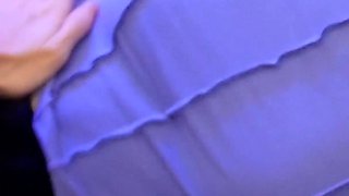 18 Y.o. Girl Rubs Her Pussy on the Table and Fucks