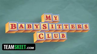 Teamskeet - dirty older stud bribes and nails his nanny