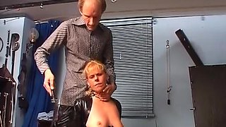 Big Boobed German Slut Gets a Facial After Hard Ass Spanking Action