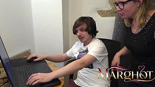 Sexy Stepmom Anal: Too Busy Gaming, My Stepson Takes My Big Ass Rough