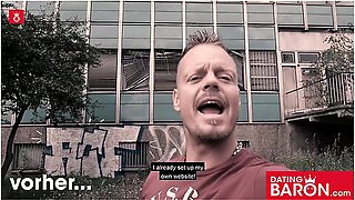 Bodo Bangs The Wet Cunt Of Raunchy Adrienne And Jizzes On Her Fat Old Tits