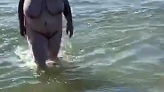 Nudist in the Beach
