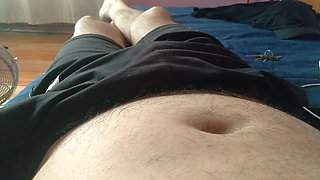 sexy lonely boy with his hardcore cock