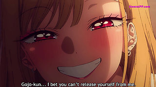 In the Hotel Room - She Bends Over the Bed, Gojou Slides In, Pumps Her Till Creampie