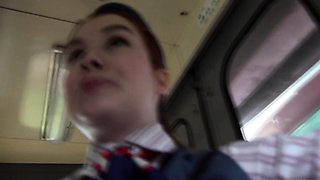 CzechStreets-Sex With a Conductor in the Toilet