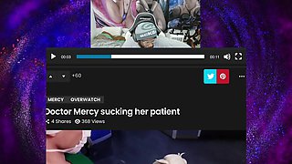Ellen Plays with Her Juicy Pussy, Malice Watches Iw Suck Cock, Mercy Sucks off a Doctor