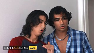 Brazzers - mummies Lexi Luna and Emily Addison have a perspiring 3 way with lexi's stepson