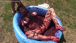Bound & Fucked In Plum Jam Pt2 - MaryBitch