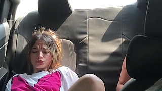 I fuck my friend in my boyfriend's car.