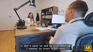 Loan4k. she came for currency, she got a huge clerk’s dick first ever