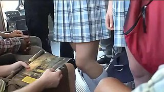 Tracey Sweet on the bus A.I. Upscale
