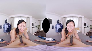 Asian naughty cutie VR sex