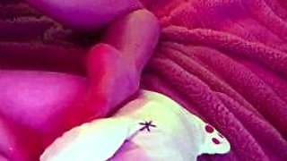 Cute redhead uses fingers and toys on her pussy