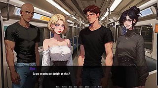 A Hot Redhead Stripper Gives a Lap Dance- Welcome to Port Haven 4 Gameplay