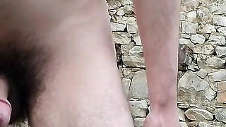 Strong BBW Carry on Her Shoulders - Shoulder Ride Handjob Until Cum