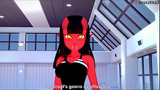 Meru the succubus Bikini POV sex