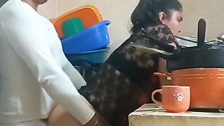 Employee Fucked in Kitchen and Bedroom