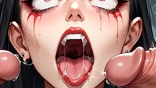 Screaming Jungle Orgasm: Four Penises & Explosive Ejaculation